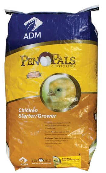 PEN PALS® ADM CHICKEN STARTER/GROWER – 50 LB BAG